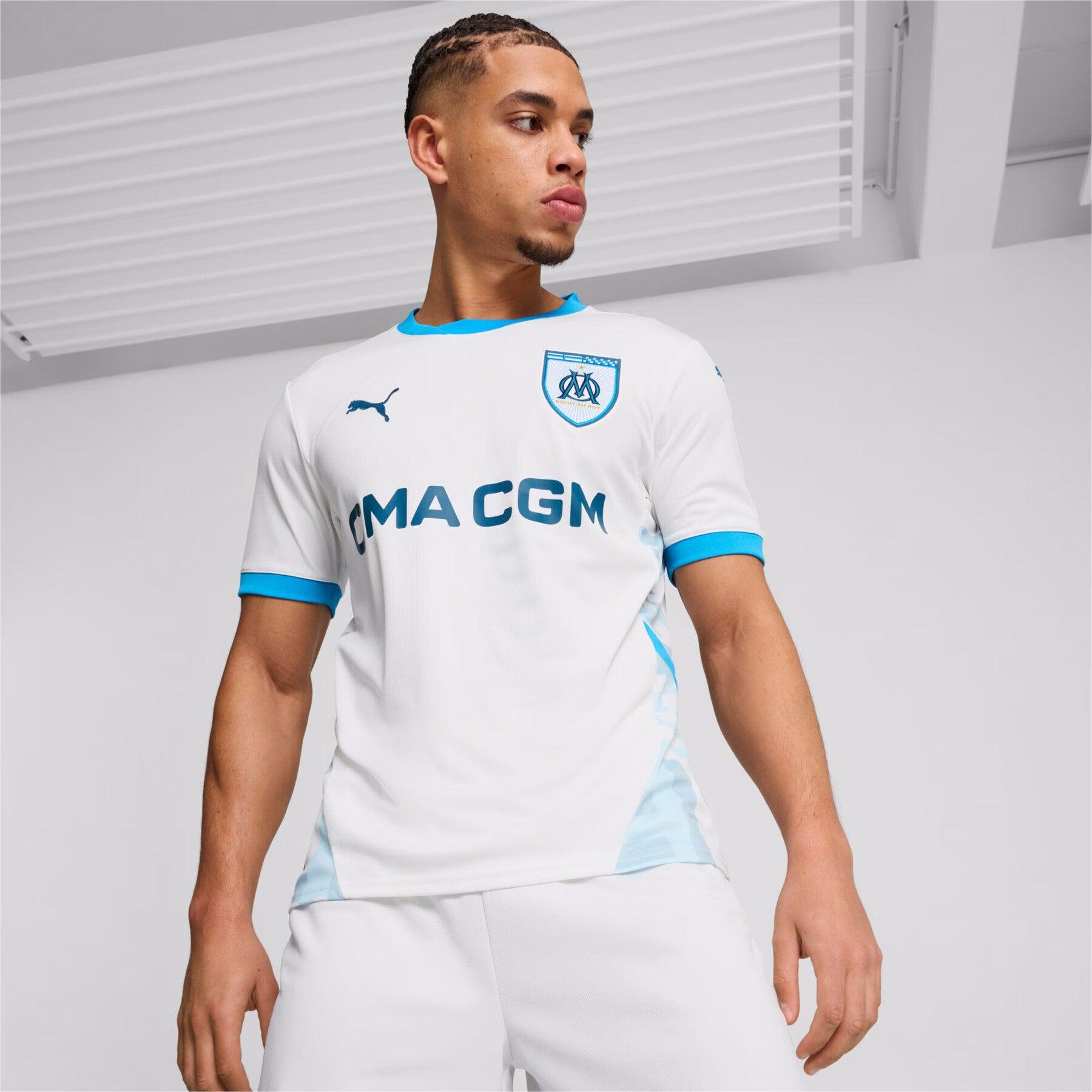Maillot Authentic Home 24/25 Olympique de Marseille Homme