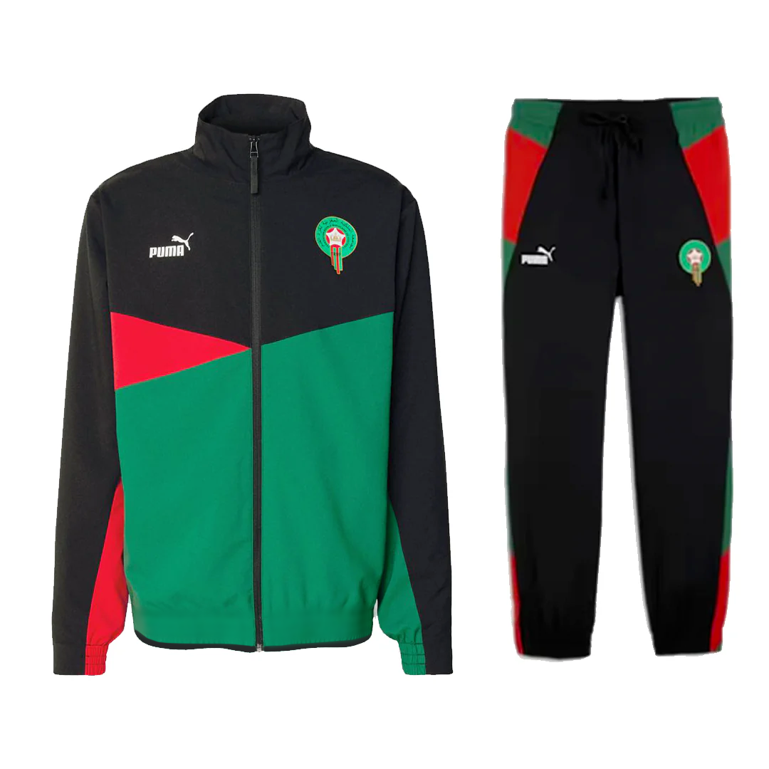 Ensemble MOROCCO FRMF noir-vert 2024